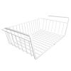 2Pcs Hanging Under Shelf Storage Basket Vertical Wire Storage Rack Kitchen Cabinet Organizer For Food Storage Dish Towel Kitchen Pantry