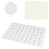 Foldable Stone Dish Drying Mats Home Dish Quick Drying Stone Pad Super Absorbent Diatomaceous Earth Draining Mat with Anti-Slip Net Sanding Pad for Di