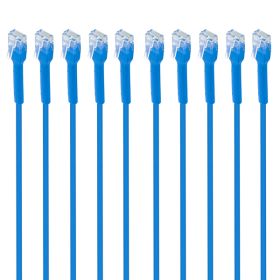 10PK 5FT CT6 FB PCBL BLU