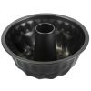 Fluted Tube Cake Pan Non-Stick Carbon Steel Round Bakeware Household Baking Tray Bundt Cake Pans For Mousse Cake Gelatin Bread