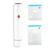 Cordless Handheld Vacuum Sealer Mini Food Vacuum Saver Rechargeable Food Vacuum Pump with 10 Reusable Sous Vide Bags