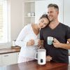 Electric Milk Frother Steamer 4 in 1 Multifunctional Hot Cold Milk Foam Maker 19.95OZ Automatic Quiet Milk Warmer Latte Cappuccinos Hot Chocolate