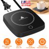 Desktop Electric Cup Warmer 8Hours Auto Shut Off 3 Temperature Levels Smart Coffee Warmer For Tea Milk Hot Chocolate Beverage